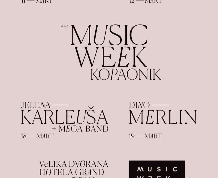 Music week фестивал Копаоник